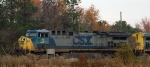 CSX 5 sits in the yard